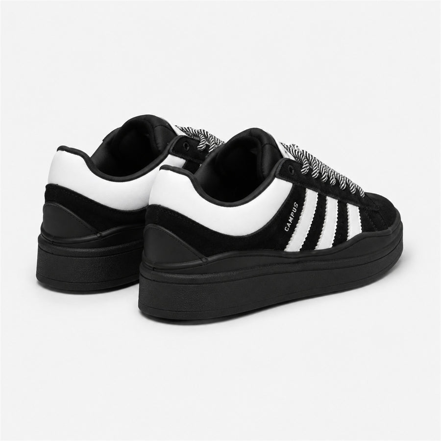 Adidas Campus - Siyah/Beyaz Çizgili